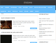 Tablet Screenshot of eridani.pl